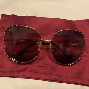 New Gucci Round Frame Sunglasses